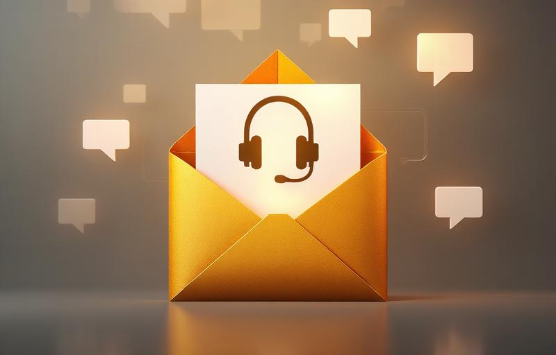 Contact us — envelope, communication, support